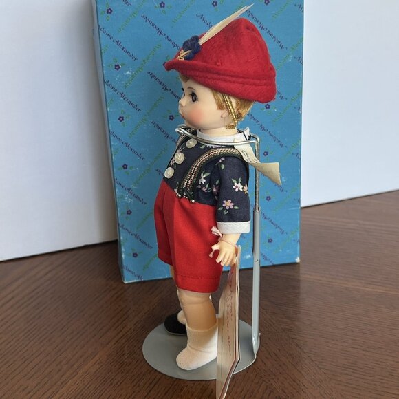 Madame Alexander Hansel Boy 8 inch Vintage Doll 453 READ - Picture 9 of 15